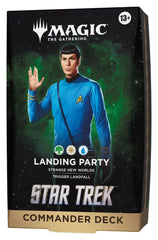 Magic the Gathering Star Trek Commander Decks Case (4) english 0195166335988