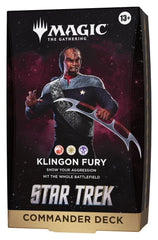 Magic the Gathering Star Trek Commander Decks Case (4) english 0195166335988