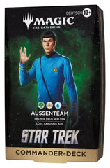 Magic the Gathering Star Trek Commander Decks Case (4) german 5010996419989