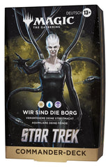 Magic the Gathering Star Trek Commander Decks Case (4) german 5010996419989