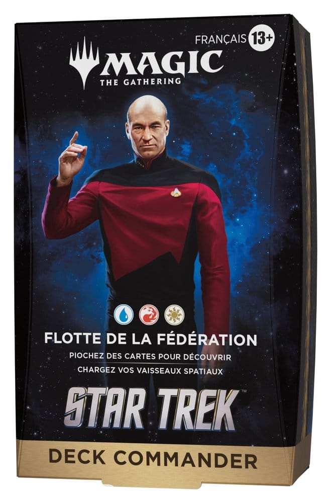 Magic the Gathering Star Trek Commander Decks Case (4) french 5010996420008