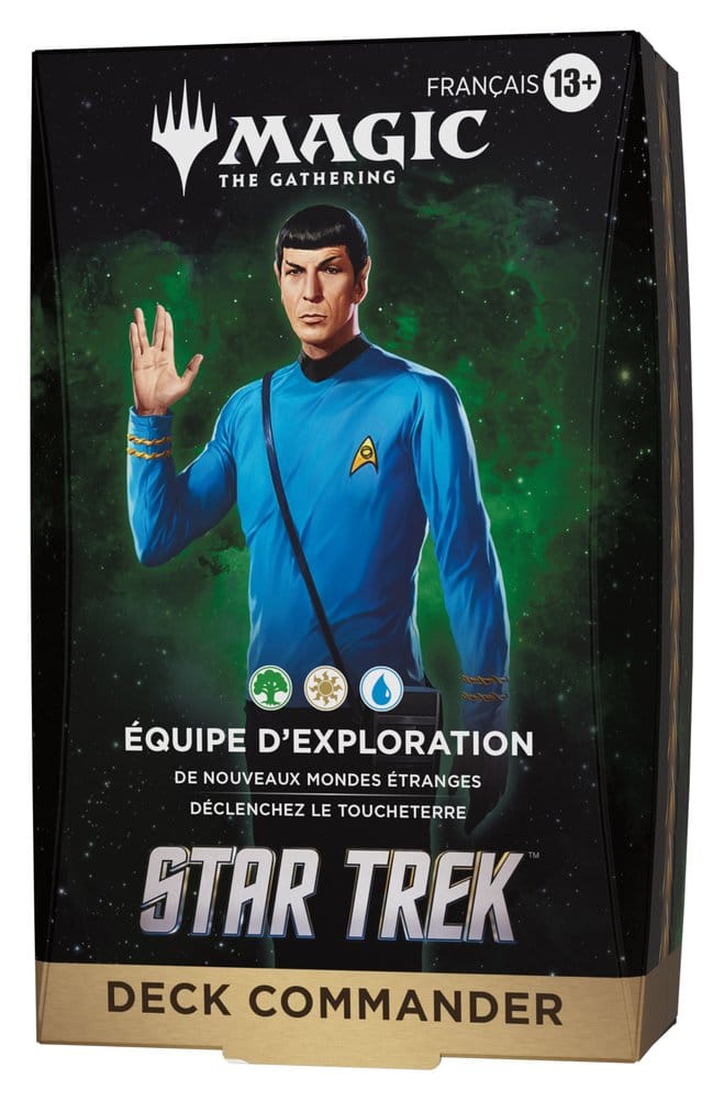 Magic the Gathering Star Trek Commander Decks Case (4) french 5010996420008