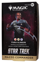 Magic the Gathering Star Trek Commander Decks Case (4) italian 5010996420022