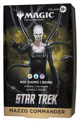 Magic the Gathering Star Trek Commander Decks Case (4) italian 5010996420022