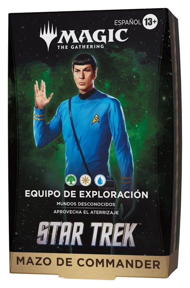 Magic the Gathering Star Trek Commander Decks Case (4) spanish 5010996420046