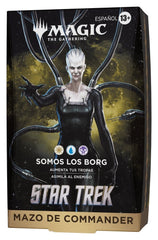 Magic the Gathering Star Trek Commander Decks Case (4) spanish 5010996420046