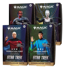 Magic the Gathering Star Trek Collector's Edition Commander Decks Case (4) english 0195166336022