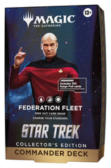 Magic the Gathering Star Trek Collector's Edition Commander Decks Case (4) english 0195166336022