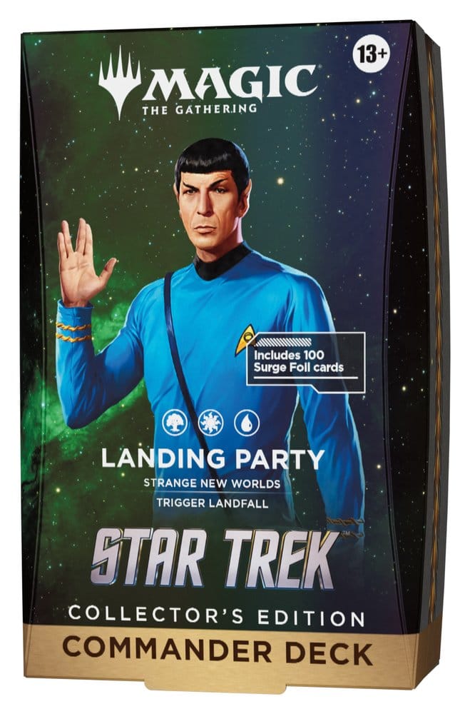 Magic the Gathering Star Trek Collector's Edition Commander Decks Case (4) english 0195166336022