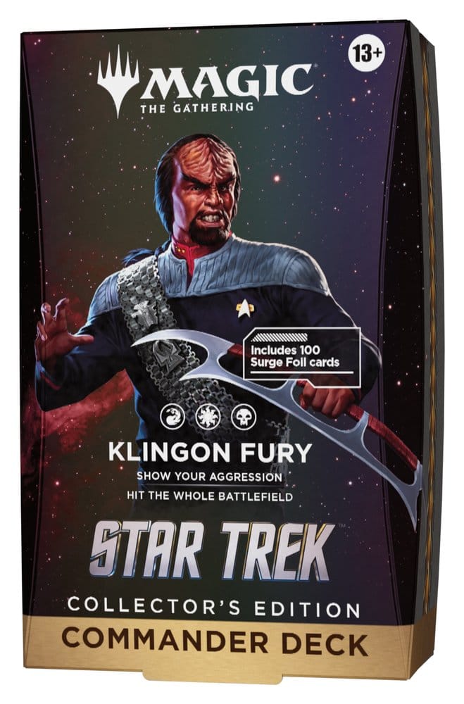 Magic the Gathering Star Trek Collector's Edition Commander Decks Case (4) english 0195166336022