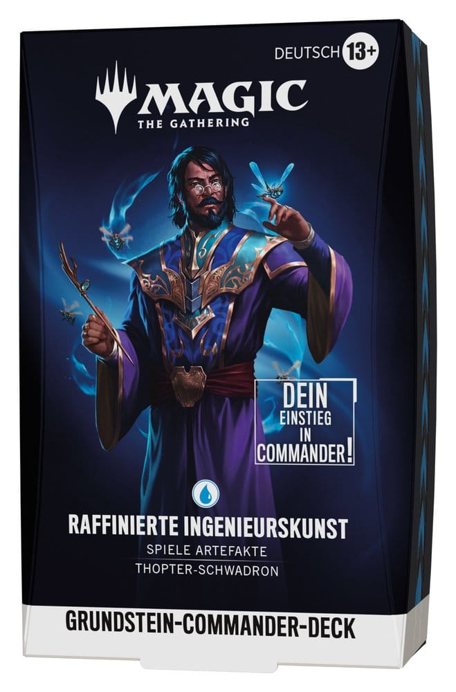 Magic the Gathering Grundstein-Commander-Decks Umkarton (5) deutschMagic the Gathering Foundations Commander Decks Case (5) germanMagic the Gathering Decks Commander Fondations (5) *ALLEMAND*Magic the Gathering Mazos de Commander de Cimientos Caja (5) ale 5010996429704