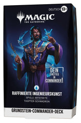 Magic the Gathering Grundstein-Commander-Decks Umkarton (5) deutschMagic the Gathering Foundations Commander Decks Case (5) germanMagic the Gathering Decks Commander Fondations (5) *ALLEMAND*Magic the Gathering Mazos de Commander de Cimientos Caja (5) ale 5010996429704