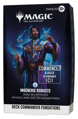 Magic the Gathering Grundstein-Commander-Decks Umkarton (5) französischMagic the Gathering Foundations Commander Decks Case (5) frenchMagic the Gathering Decks Commander Fondations (5) *FRANÇAIS*Magic the Gathering Mazos de Commander de Cimientos Caja (5) 5010996429421