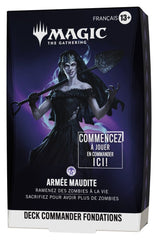 Magic the Gathering Grundstein-Commander-Decks Umkarton (5) französischMagic the Gathering Foundations Commander Decks Case (5) frenchMagic the Gathering Decks Commander Fondations (5) *FRANÇAIS*Magic the Gathering Mazos de Commander de Cimientos Caja (5) 5010996429421
