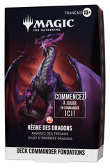 Magic the Gathering Grundstein-Commander-Decks Umkarton (5) französischMagic the Gathering Foundations Commander Decks Case (5) frenchMagic the Gathering Decks Commander Fondations (5) *FRANÇAIS*Magic the Gathering Mazos de Commander de Cimientos Caja (5) 5010996429421