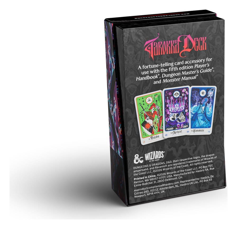 Dungeons & Dragons RPG Ravenloft: The Horrors Within Tarokka Deck *English Version* 0195166333618