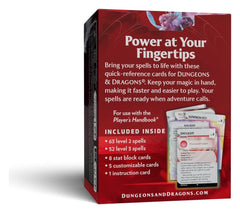 Dungeons & Dragons RPG Reference Cards: Spells (Levels 2-3) *English Version* 0195166335025