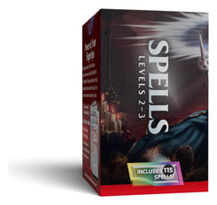Dungeons & Dragons RPG Reference Cards: Spells (Levels 2-3) *English Version* 0195166335025