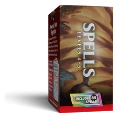 Dungeons & Dragons RPG Reference Cards: Spells (Levels 4-5) *English Version* 0195166335049
