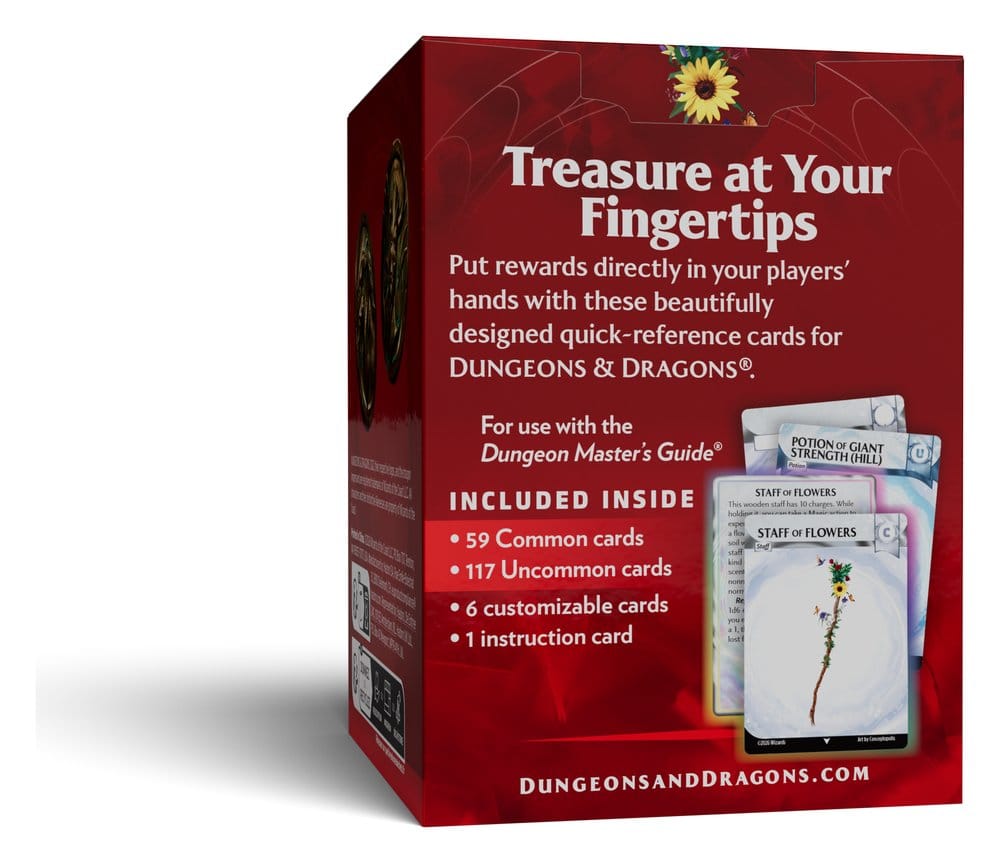 Dungeons & Dragons RPG Reference Cards - Magic Items (Common and Uncommon) *English Version* 0195166335063
