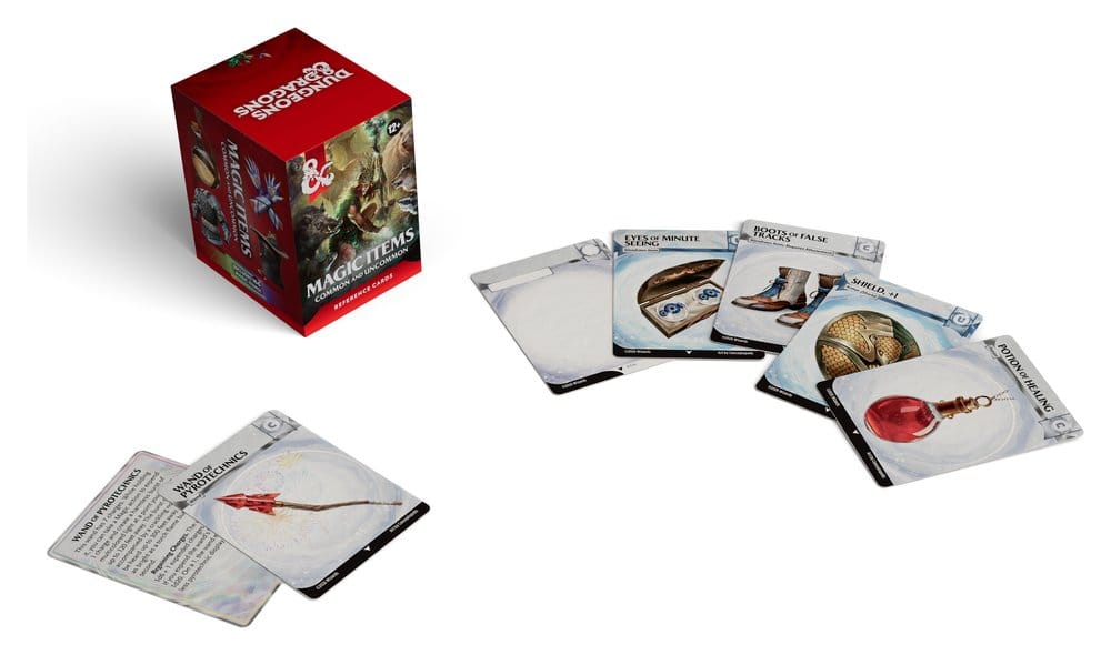 Dungeons & Dragons RPG Reference Cards - Magic Items (Common and Uncommon) *English Version* 0195166335063