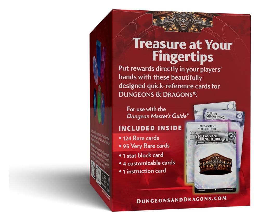 Dungeons & Dragons RPG Reference Cards - Magic Items (Rare and Very Rare) *English Version* 0195166335087