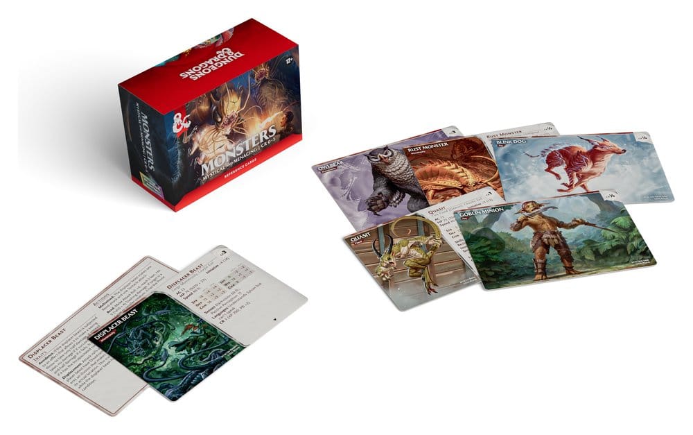 Dungeons & Dragons RPG Reference Cards: Monsters (Mystical and Menacing) *English Version* 0195166335124