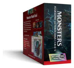 Dungeons & Dragons RPG Reference Cards: Monsters (Fearsome and Ferocious) *English Version* 0195166335162