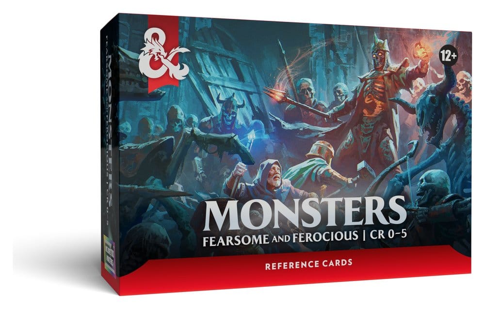 Dungeons & Dragons RPG Reference Cards: Monsters (Fearsome and Ferocious) *English Version* 0195166335162
