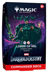 Magic the Gathering Marvel: Darkhold Destiny Commander Decks Case (4) english 0195166349619
