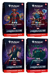 Magic the Gathering Marvel: Darkhold Destiny Commander Decks Case (4) english 0195166349619