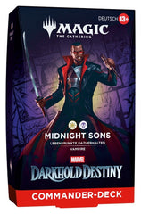 Magic the Gathering Marvel: Darkhold Destiny Commander Decks Case (4) german 5010996445841