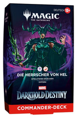 Magic the Gathering Marvel: Darkhold Destiny Commander Decks Case (4) german 5010996445841