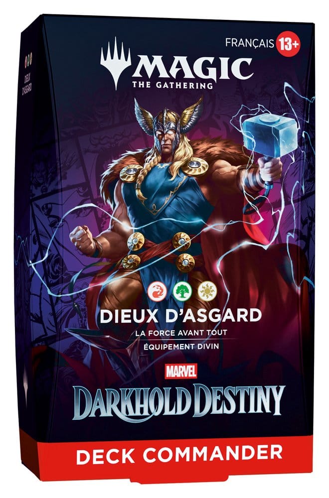 Magic the Gathering Marvel: Darkhold Destiny Commander Decks Case (4) french 5010996445889