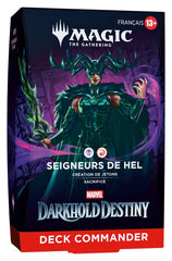 Magic the Gathering Marvel: Darkhold Destiny Commander Decks Case (4) french 5010996445889