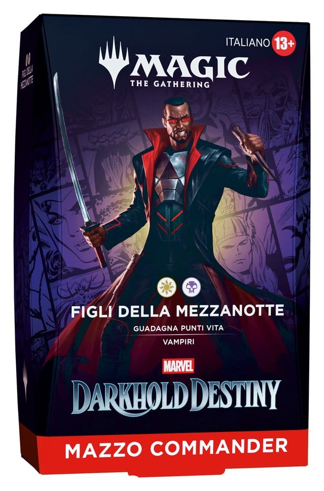 Magic the Gathering Marvel: Destino del Darkhold Commander Decks Case (4) italian 5010996445926