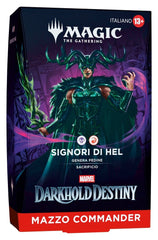 Magic the Gathering Marvel: Destino del Darkhold Commander Decks Case (4) italian 5010996445926