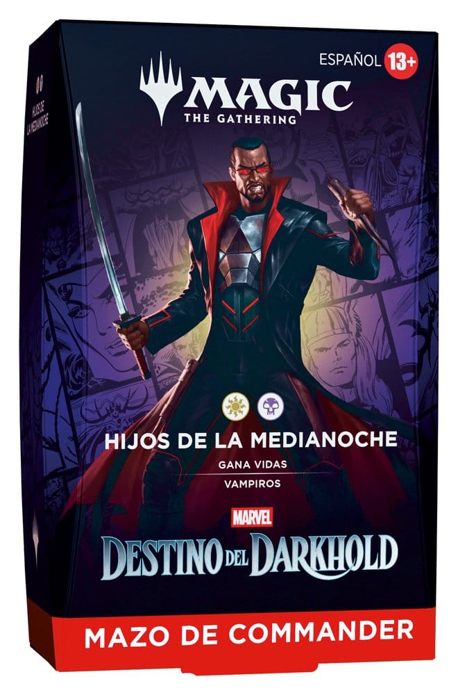 Magic the Gathering Marvel: Destino del Darkhold Commander Decks Case (4) spanish 5010996445940