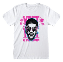 WWE T-Shirt Yeet White Size S 5056811583282