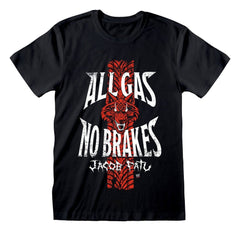 WWE T-Shirt All Gas Black Size S 5056811583435