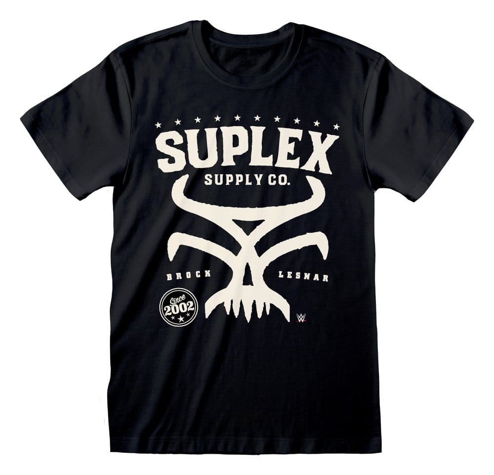 WWE T-Shirt Brock Black Size S 5056811583480