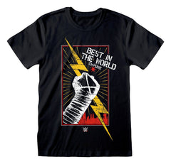 WWE T-Shirt CM Punk Black Size S 5056811583534