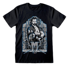 WWE T-Shirt Drew Black Size S 5056811583589
