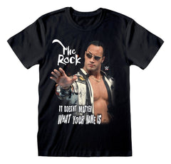 WWE T-Shirt IT DOESNT MATTER Black Size S 5056811583633