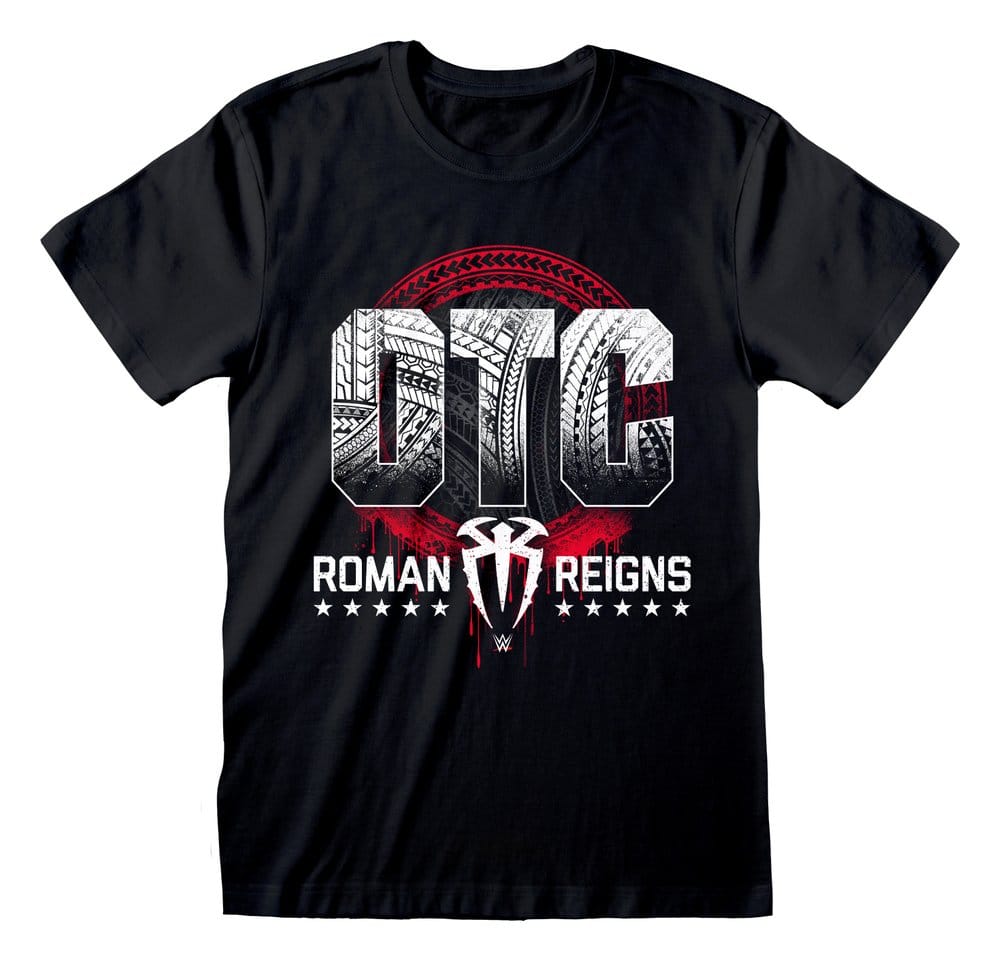 WWE T-Shirt OTC Black Size S 5056811583787
