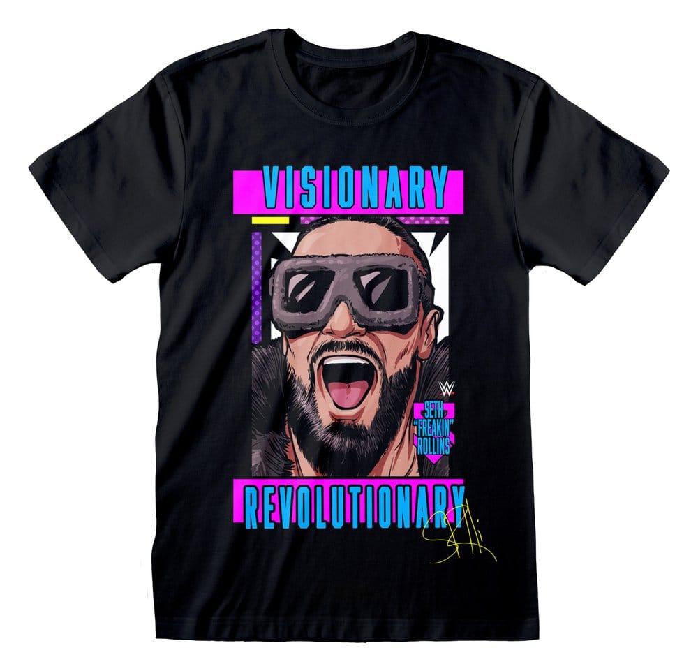 WWE T-Shirt Seth Black Size S 5056811577687