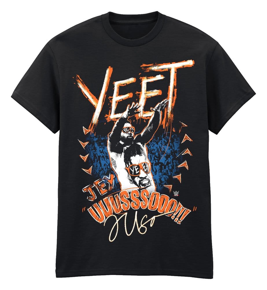 WWE T-Shirt Yeet Black Size S 5056811586627