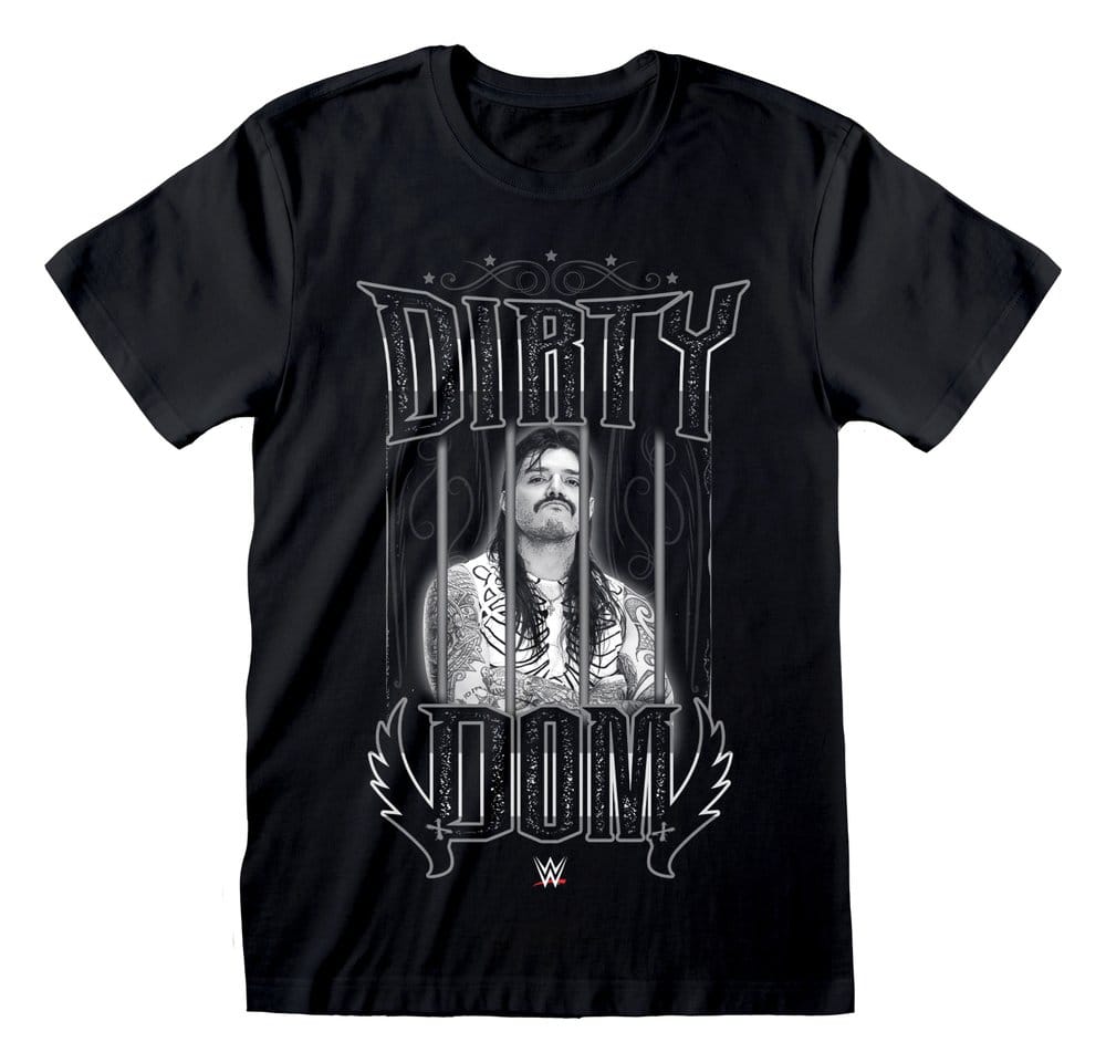 WWE T-Shirt Dirty Dom Black Size S 5056811586887