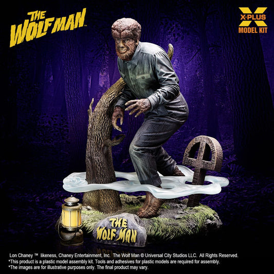 Wolf Man Plastic Model Kit 1/8 Lon Chaney Jr. as Wolf Man 22 cm 4532149021739