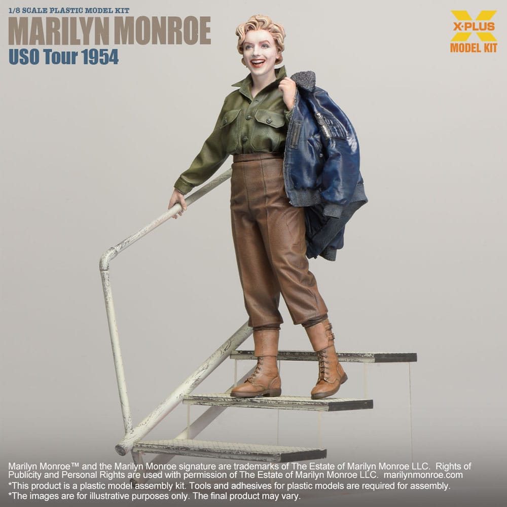 Marilyn Monroe Plastic Model Kit 1/8 USO Tour 4532149022699